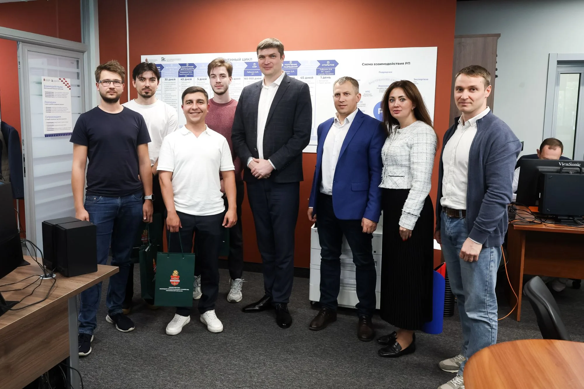 Обменялись опытом с Министерством ЖКХ Московской области